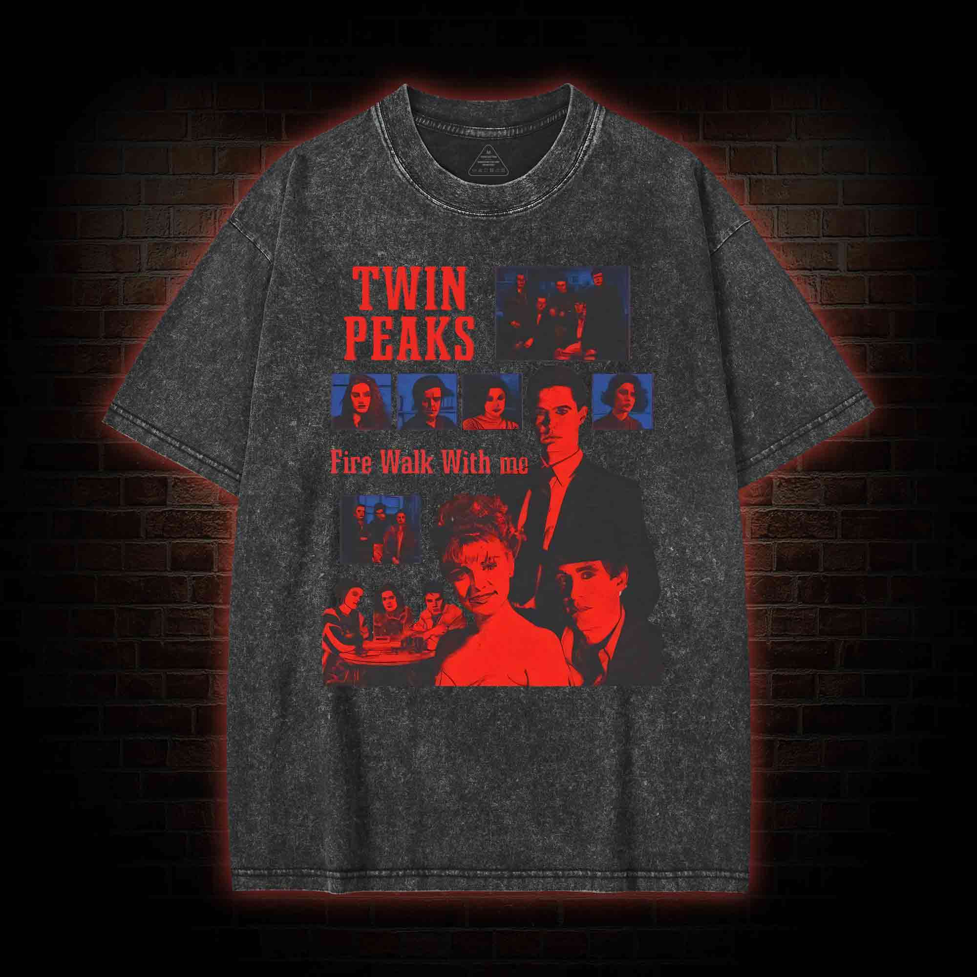 Fire Walk With Me Washed T-shirt