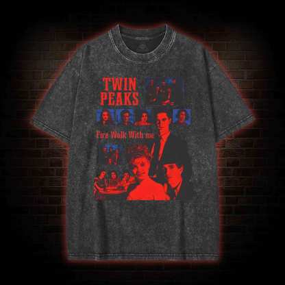 Fire Walk With Me Washed T-shirt