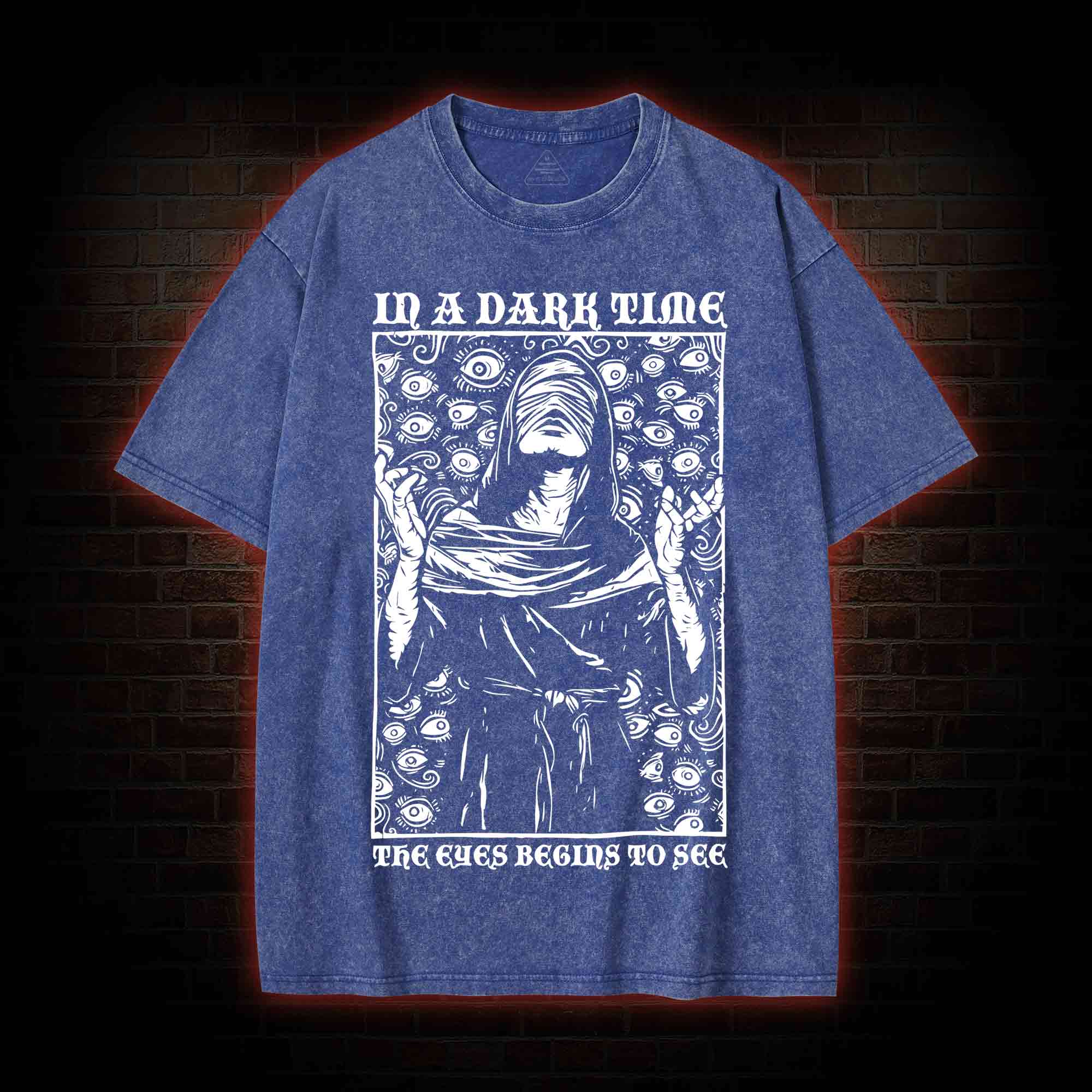 The Eye Begins To See Washed T-shirt