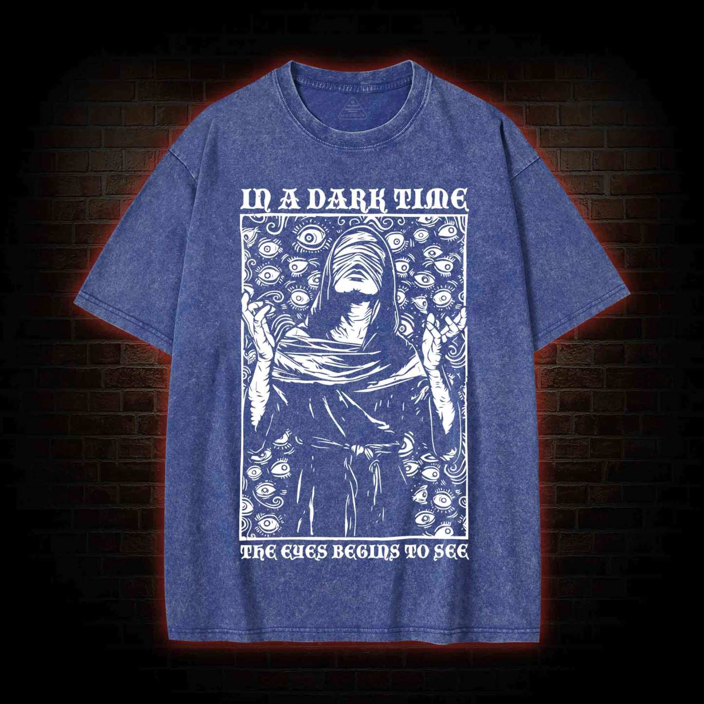 The Eye Begins To See Washed T-shirt