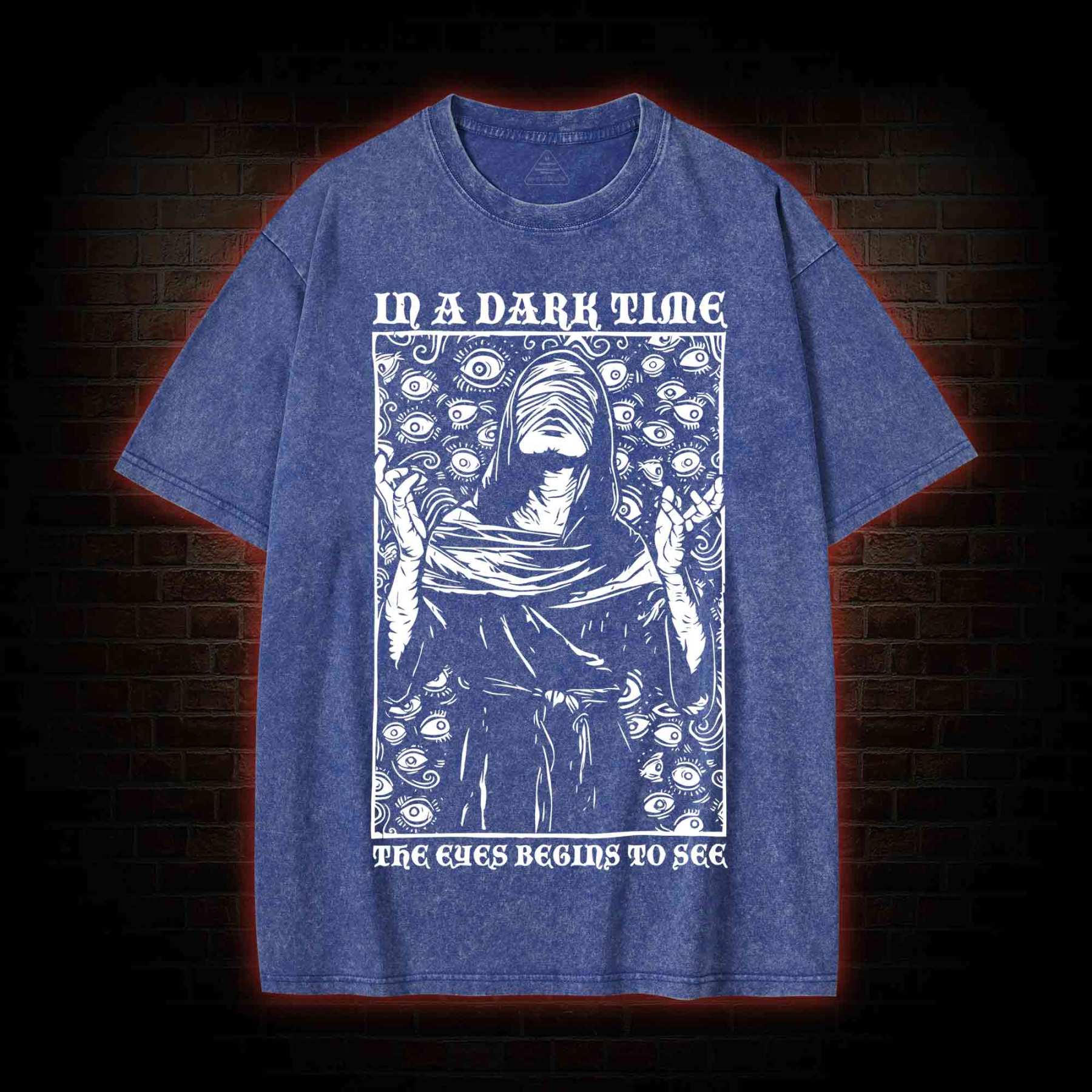 The Eye Begins To See Washed T-shirt