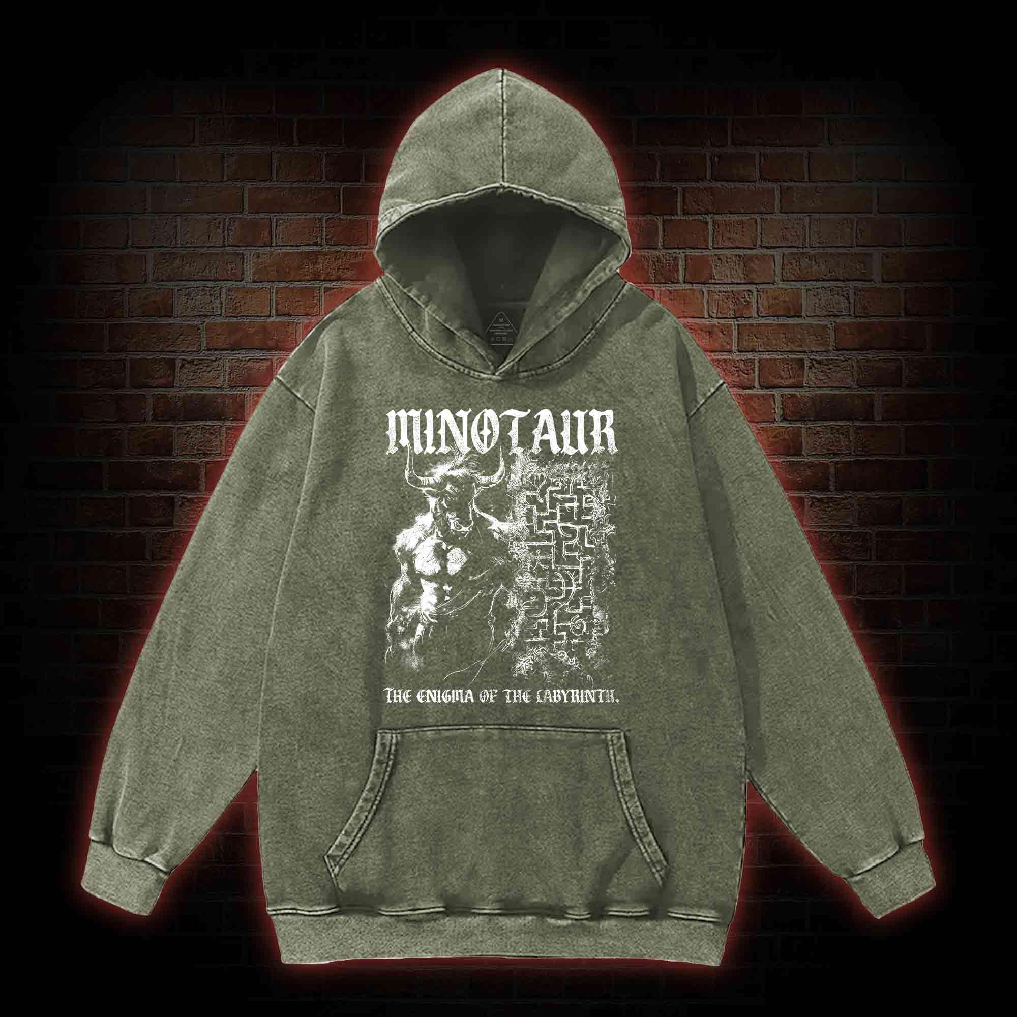 Minotaur Washed Hoodie