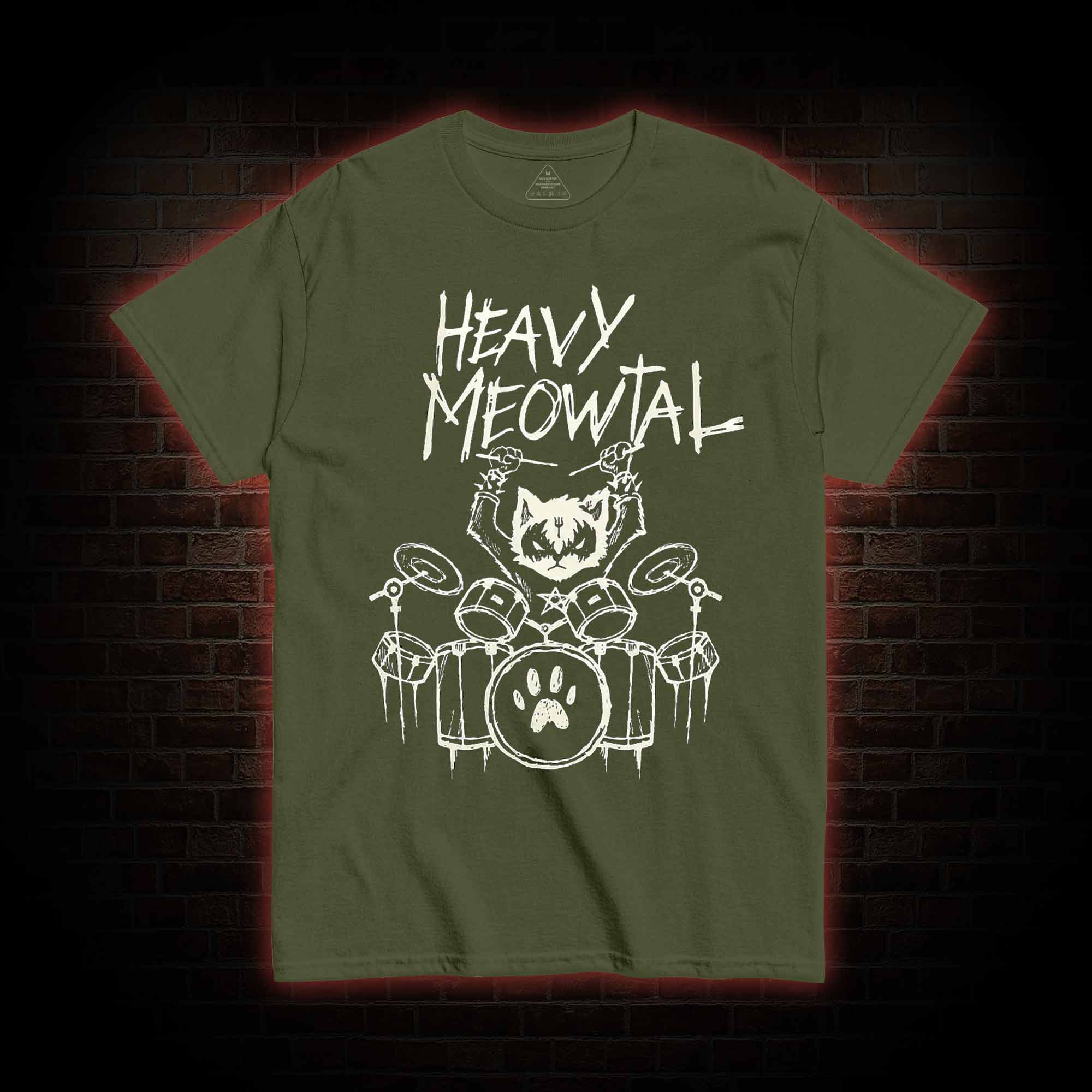 Heavy Meowtal T-Shirt 