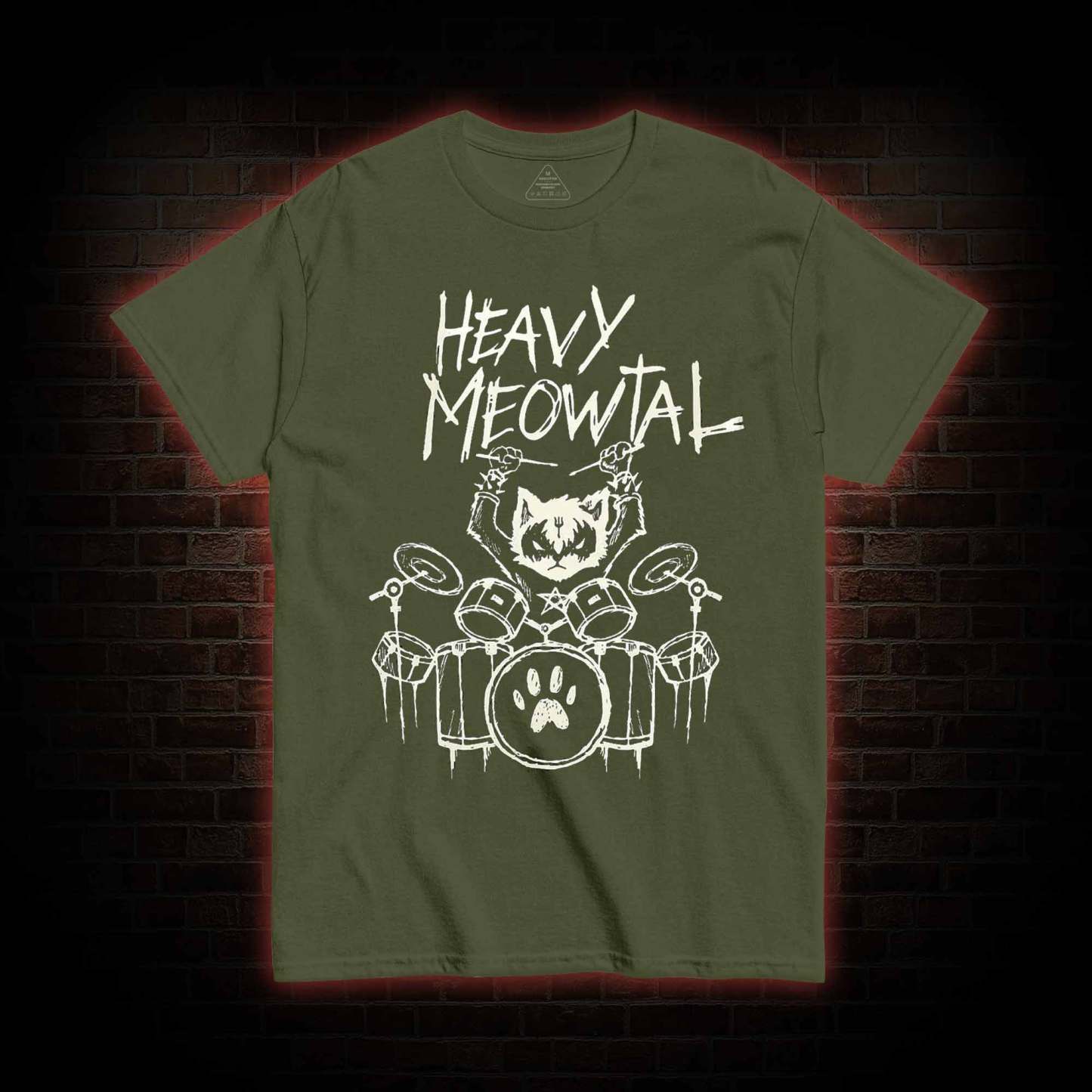 Heavy Meowtal T-Shirt 