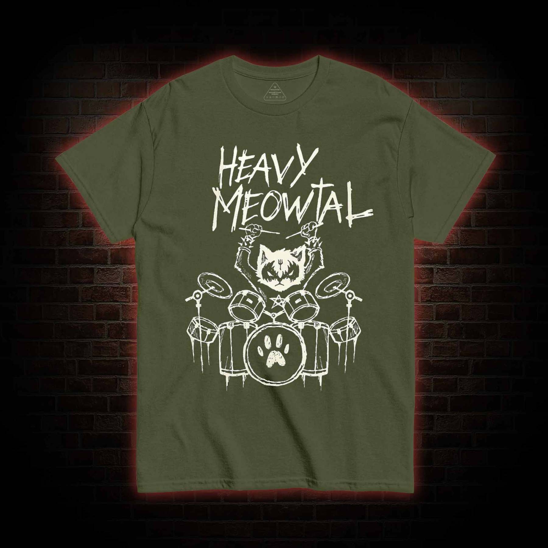 Heavy Meowtal T-Shirt 