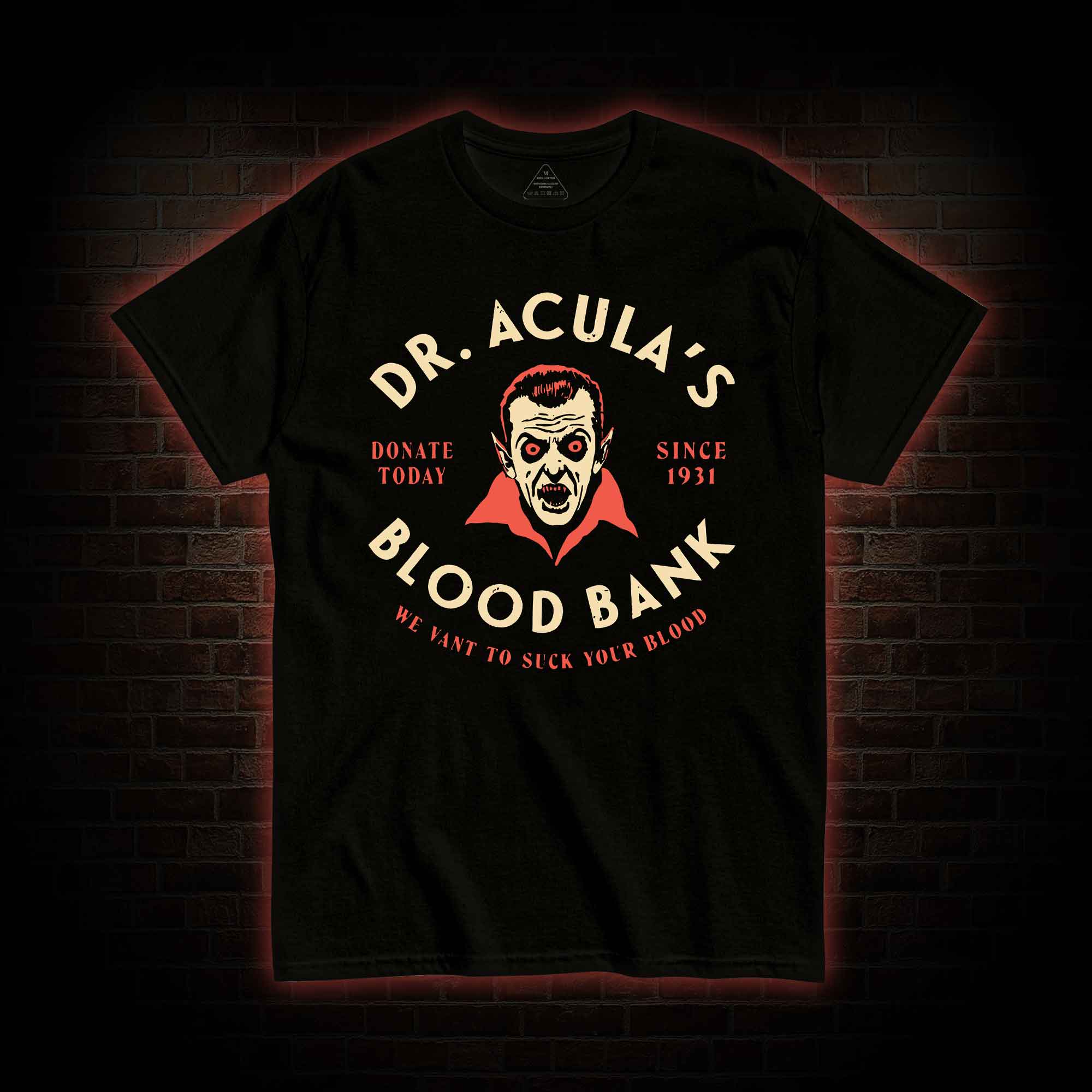 Dracula's Blood Bank T-shirt