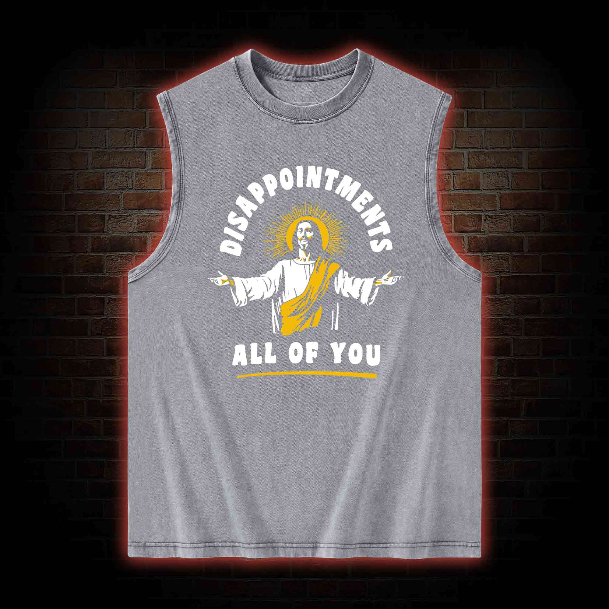 Disappointments All Of You Washed Tank Top