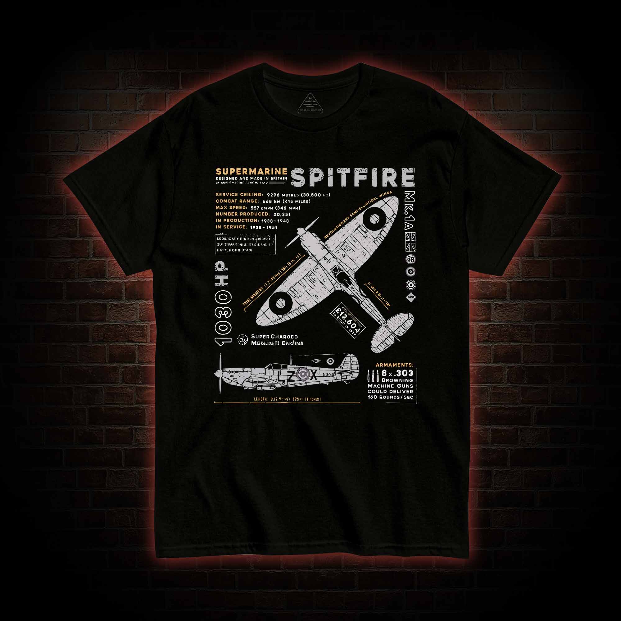 Royal Air Force Marlin Figher T-Shirt 