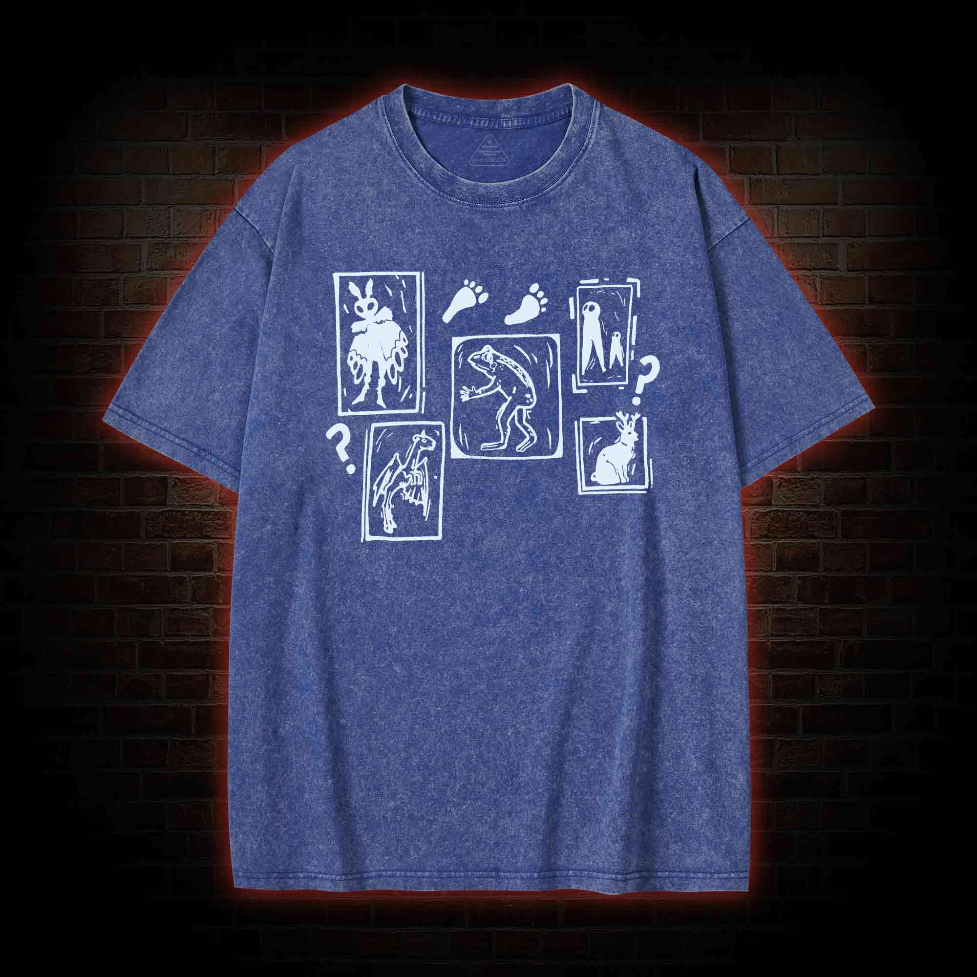 Cryptid Screenprint Washed T-shirt