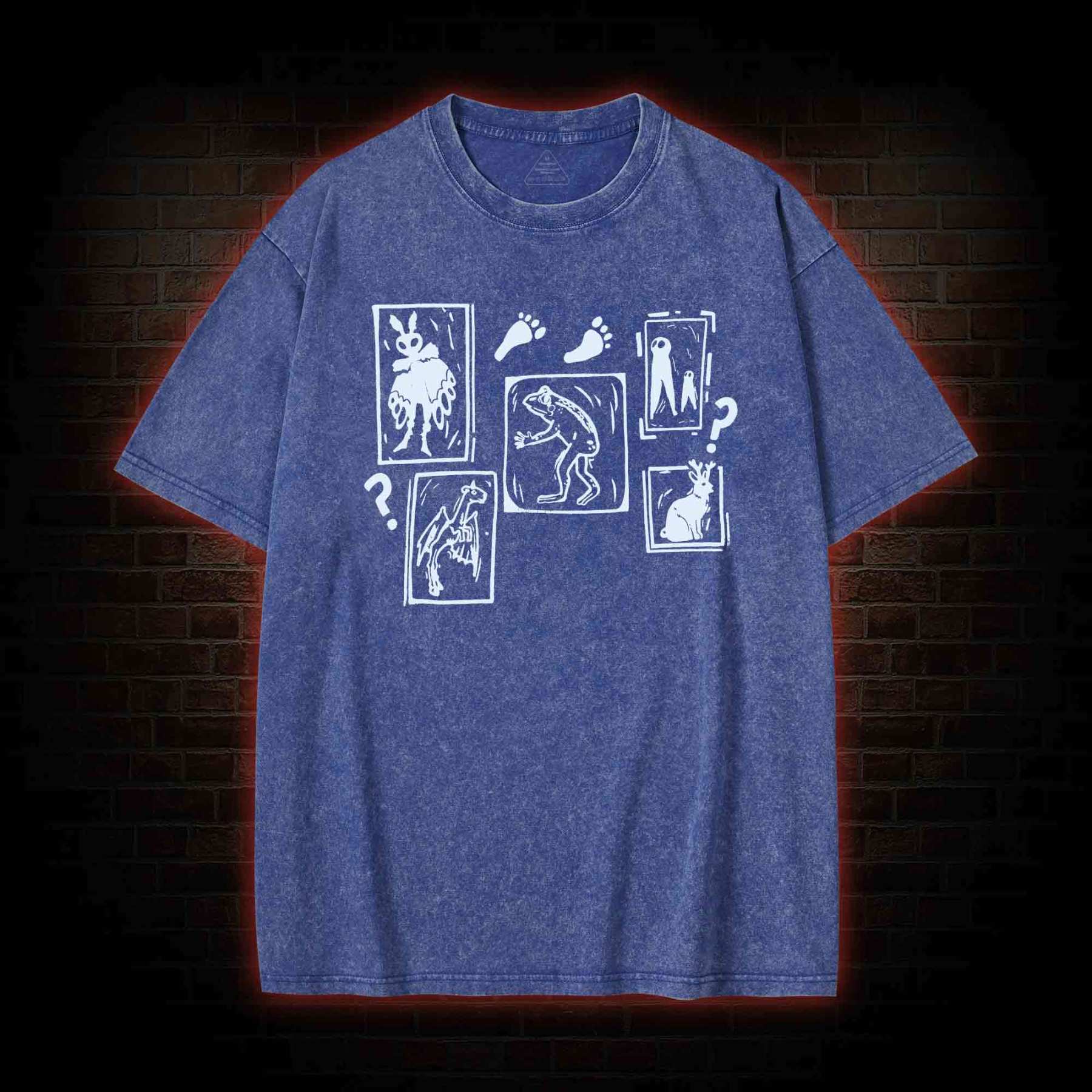 Cryptid Screenprint Washed T-shirt