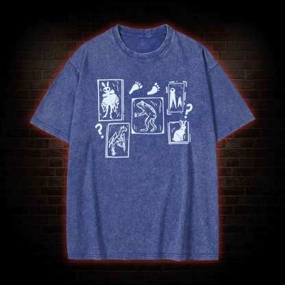 Cryptid Screenprint Washed T-shirt
