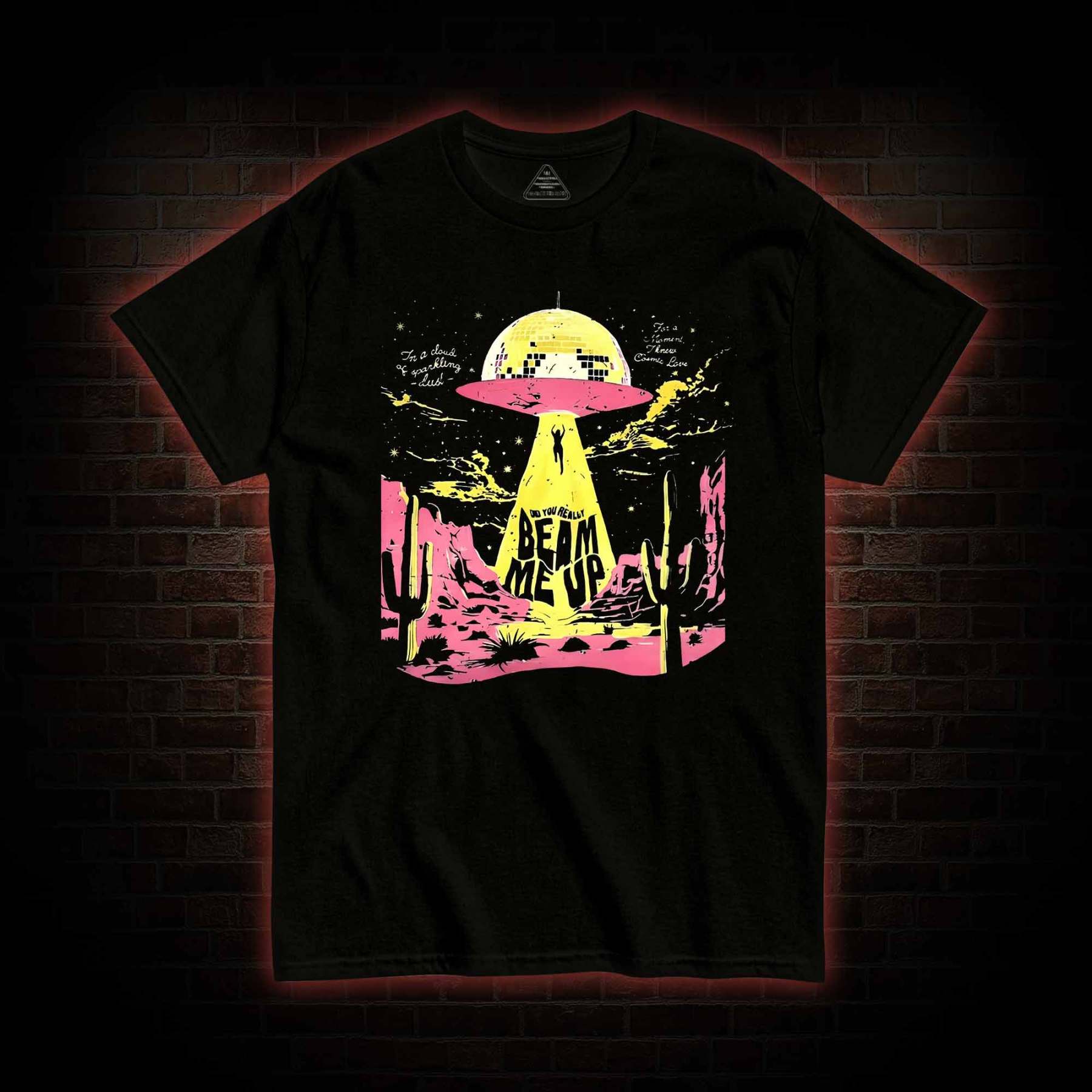Beam Me Up T-shirt with Dark Style