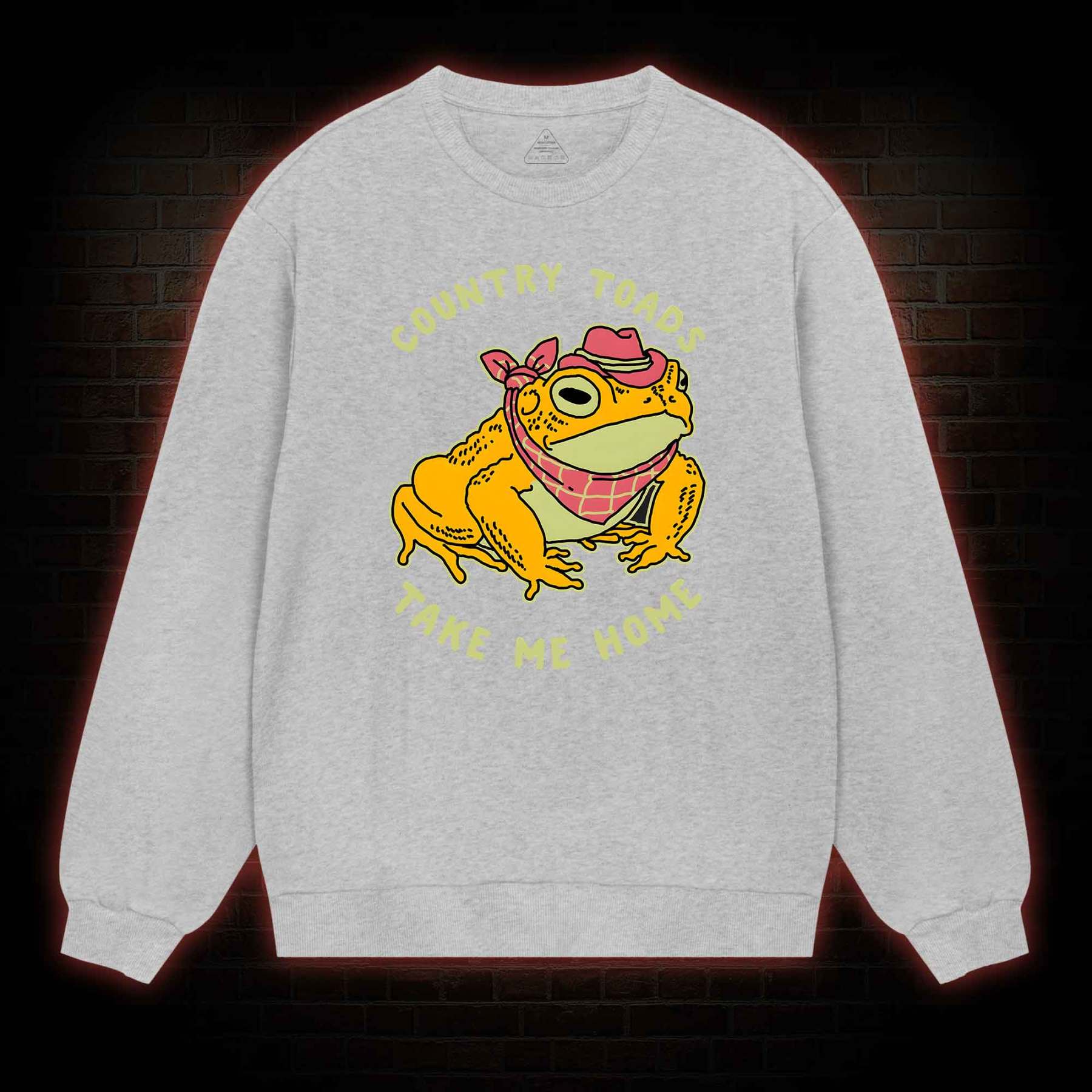Country Toads Take Me Home Sweatshirt