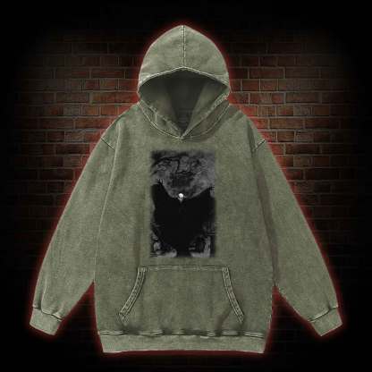 Vampire Nosferatu Washed Hoodie