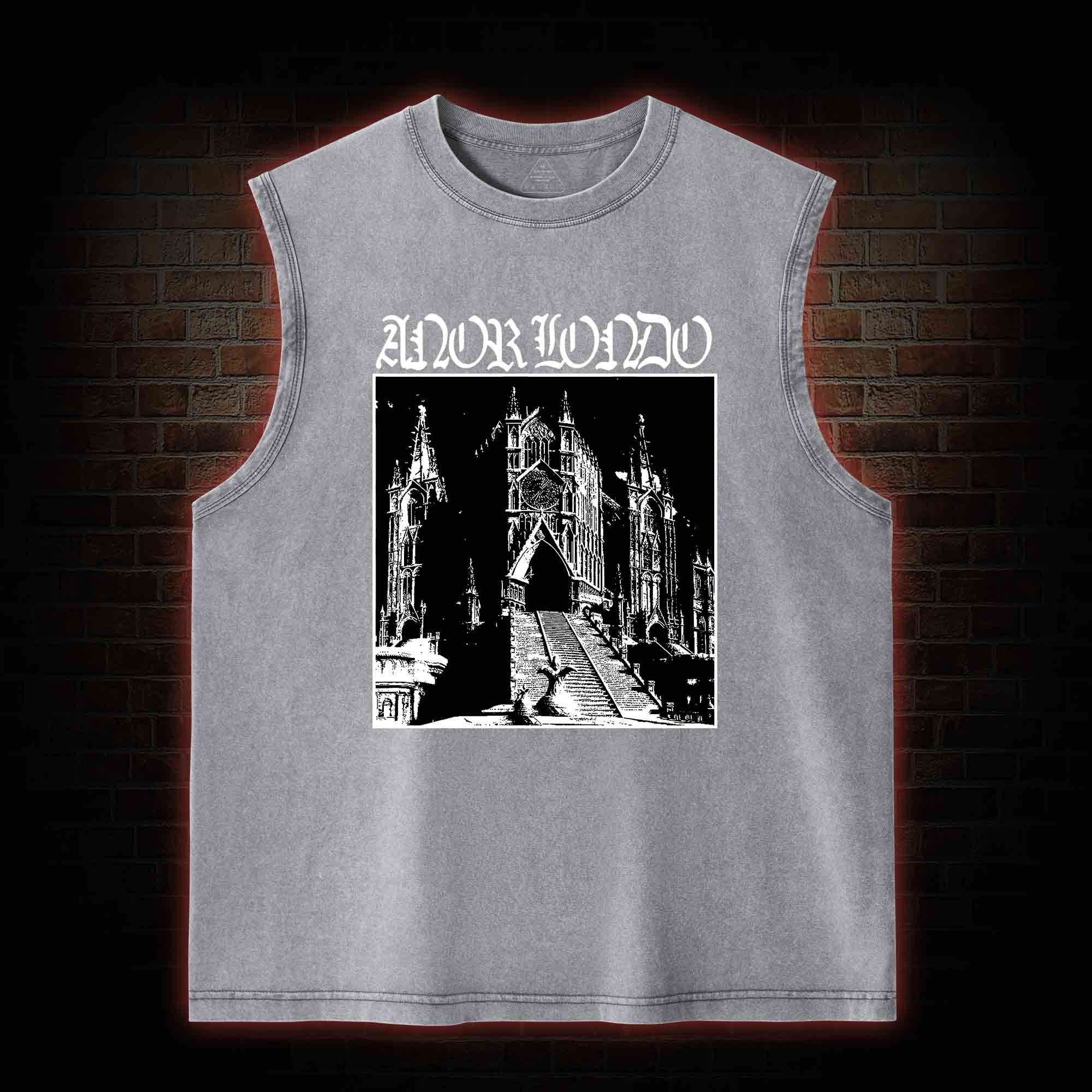 Abandoned Lost City Washed Tank Top