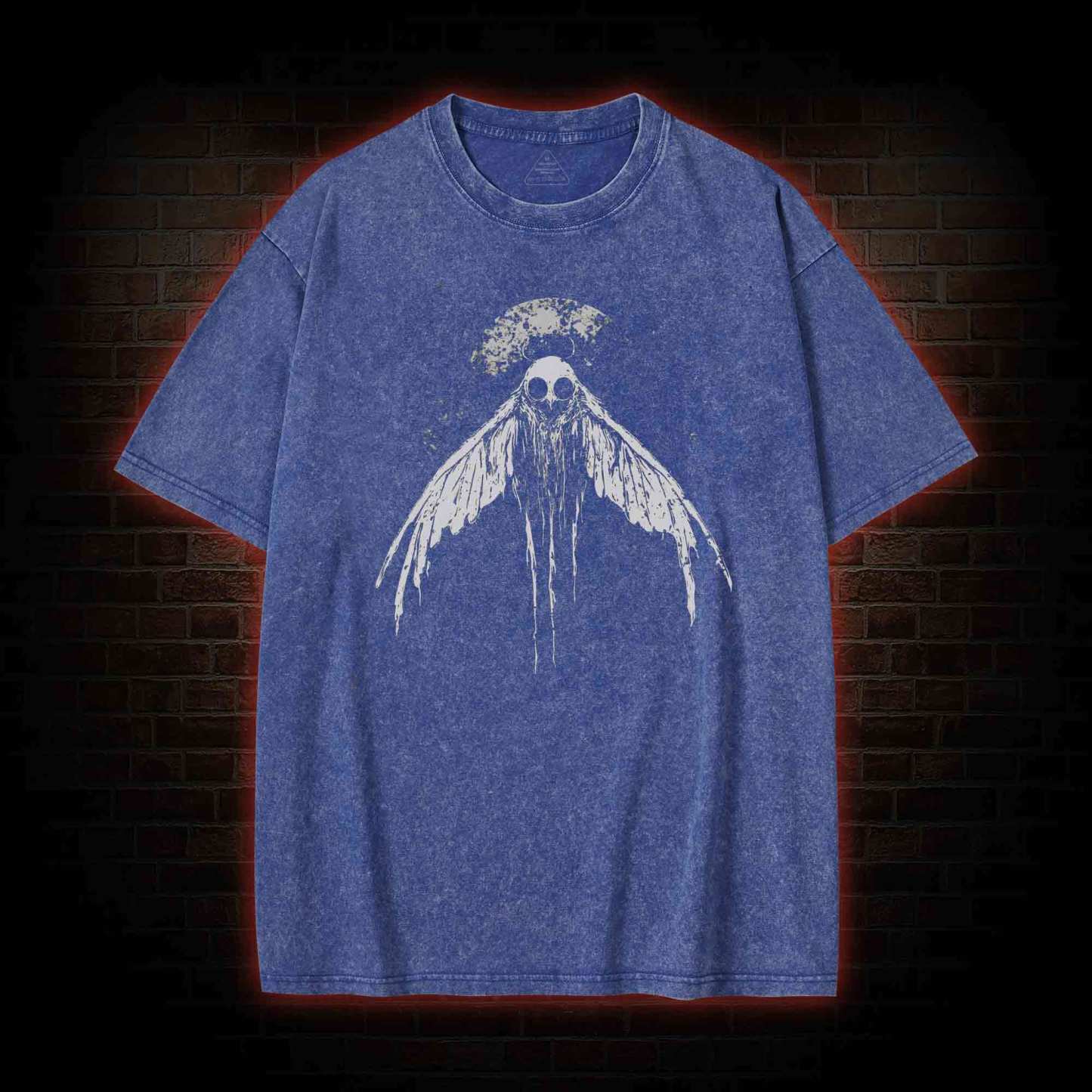 Mothman Horror Washed T-shirt