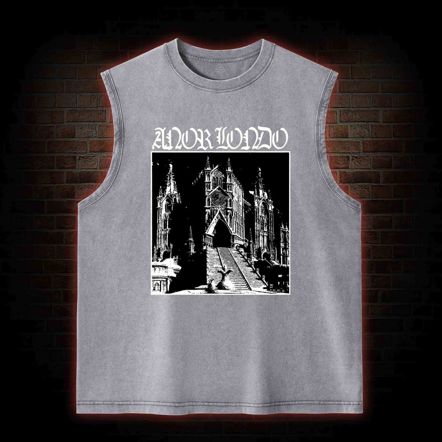 Abandoned Lost City Washed Tank Top