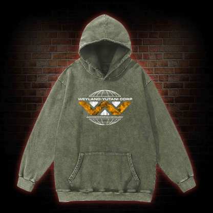 Romulus Weyland Yutani Corp Washed Hoodie