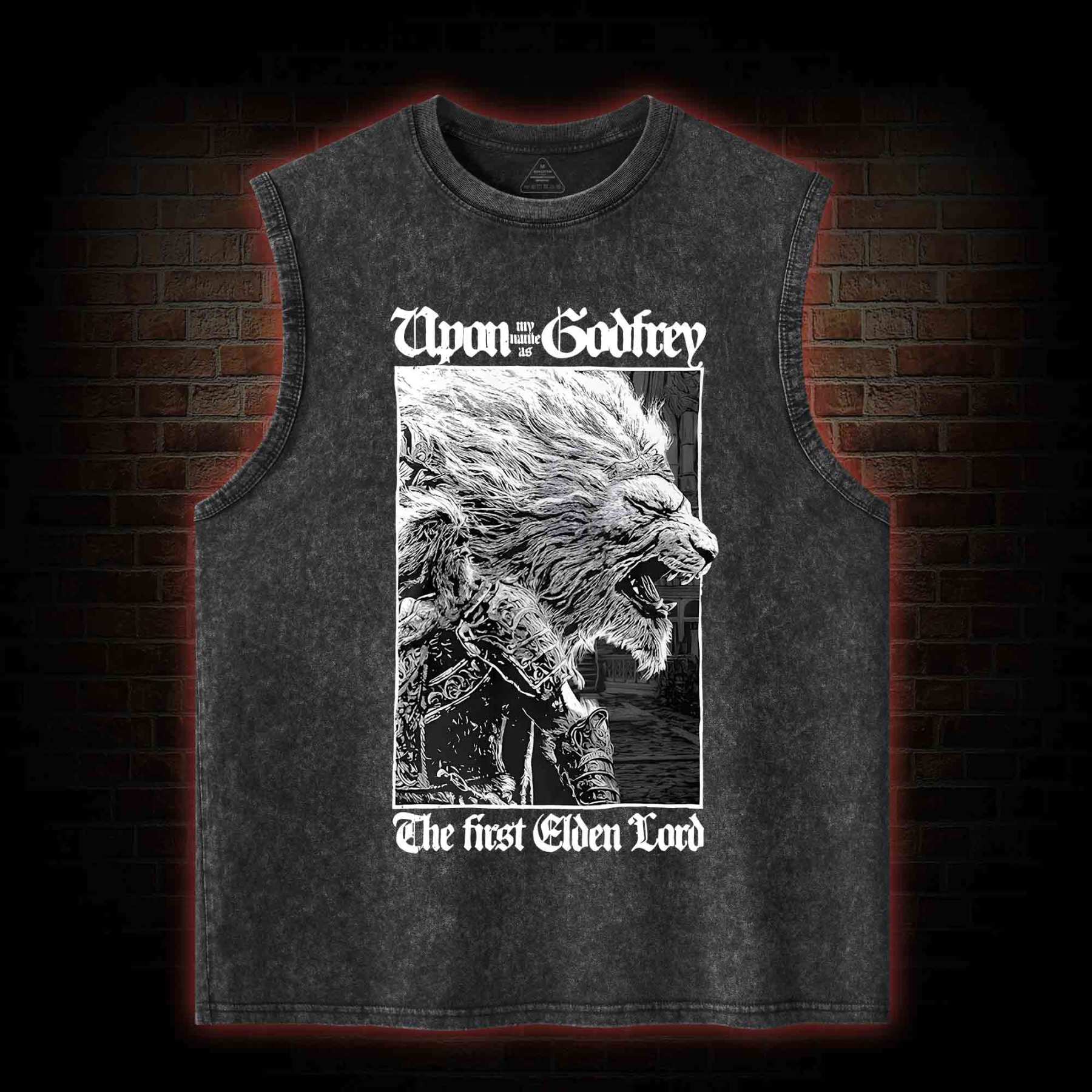 The First Elden Lord Washed Tank Top