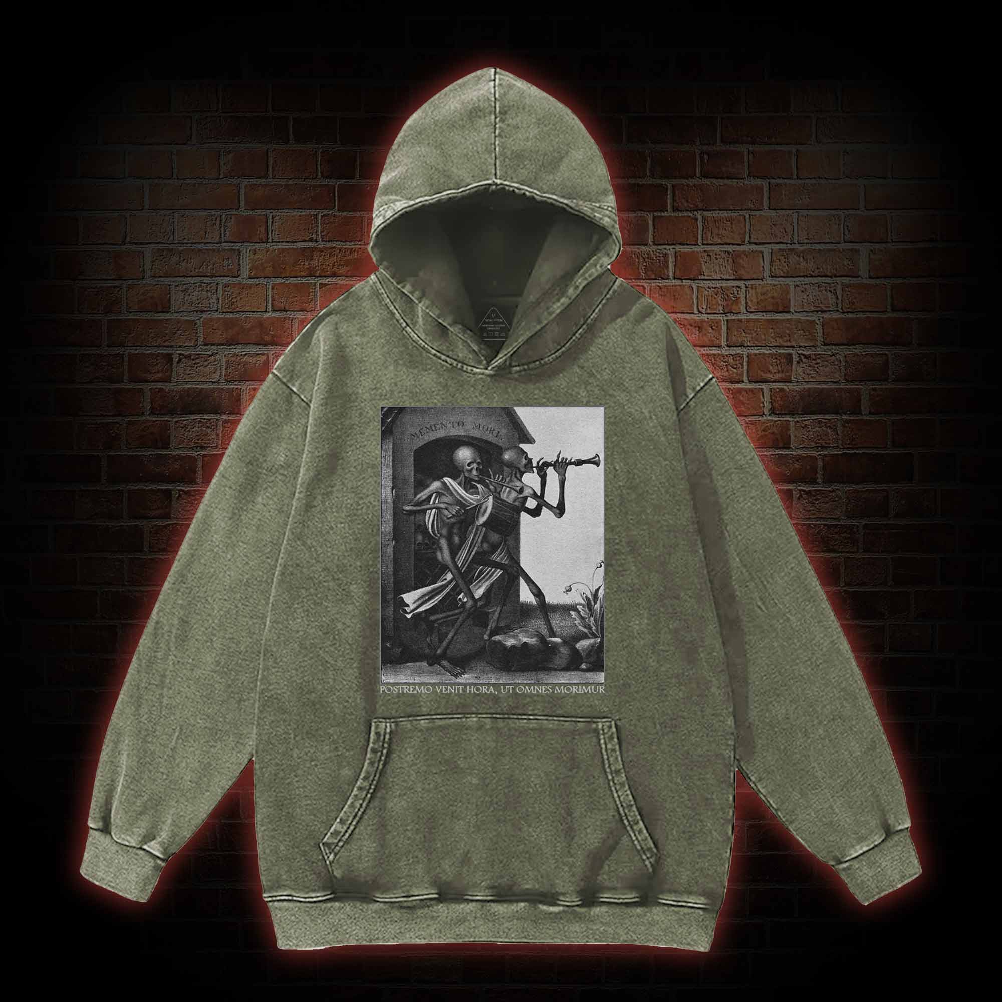  Dance of Death Washed Hoodie