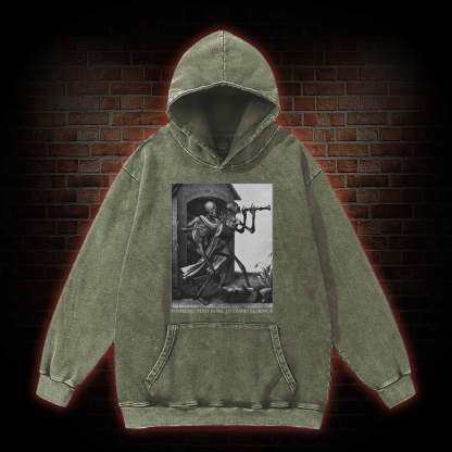  Dance of Death Washed Hoodie