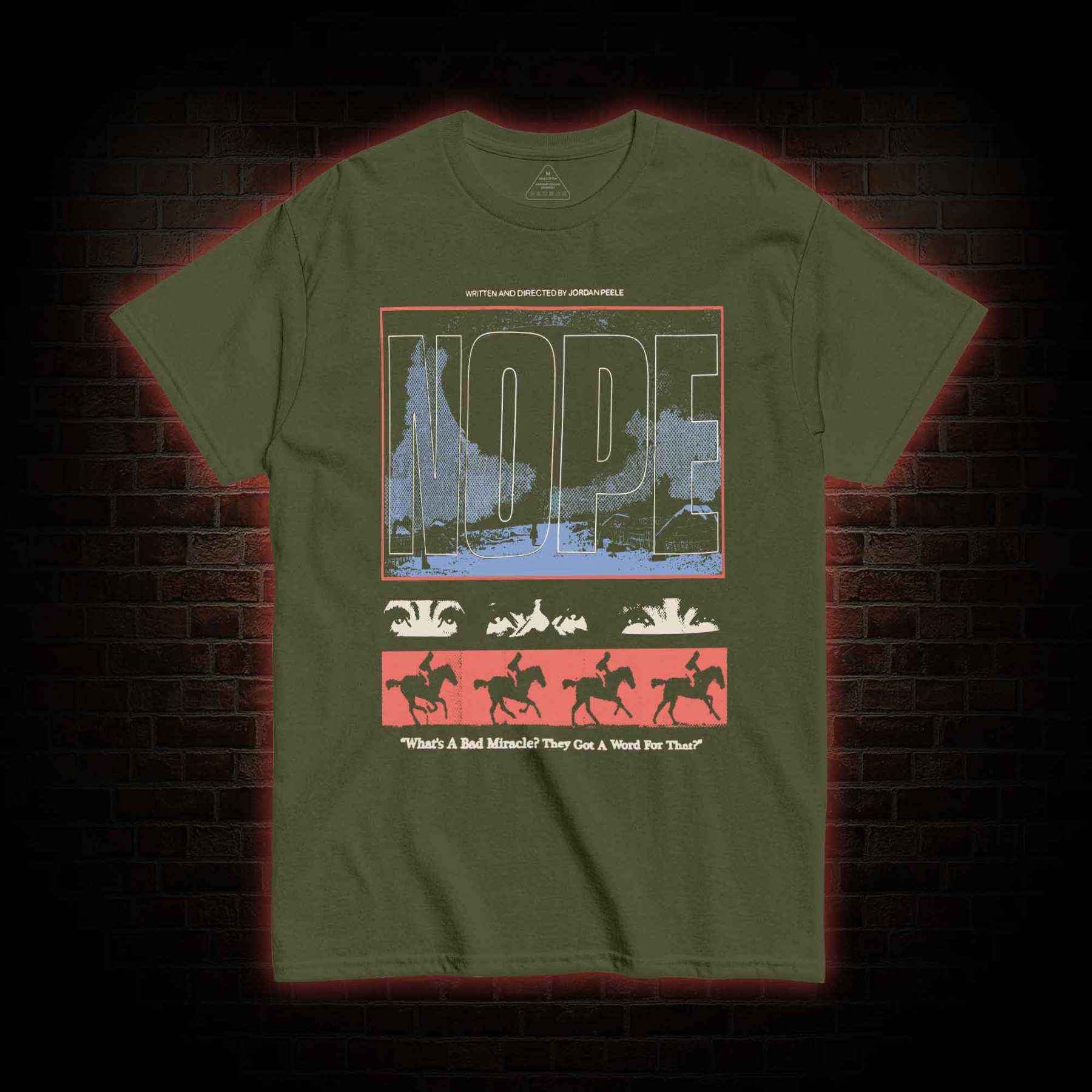 Standing Blue Shoes T-shirt 