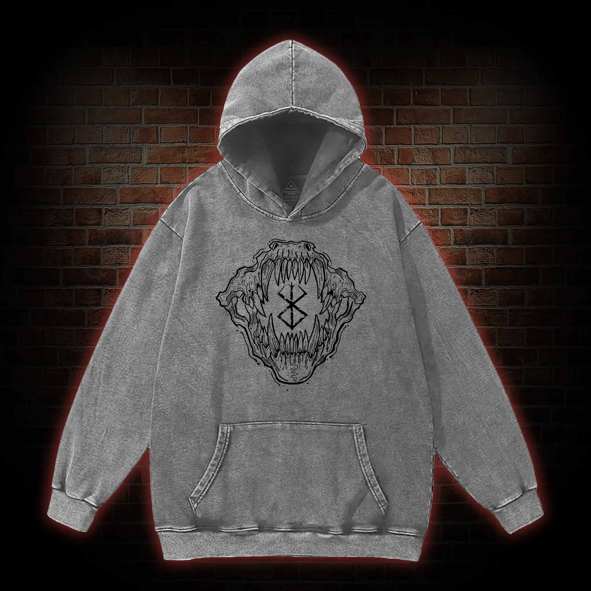 Bloodthirsty Washed Hoodie