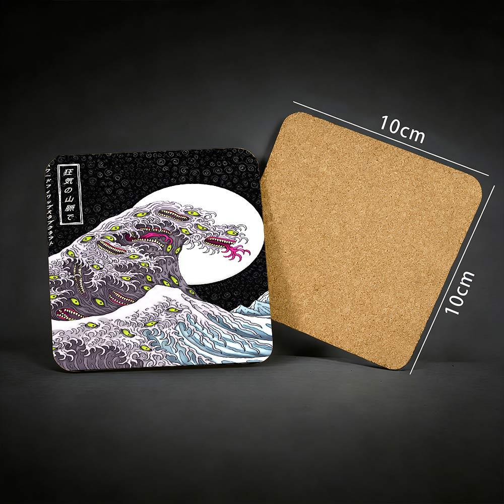 The Great Shoggoth Cork Coasters