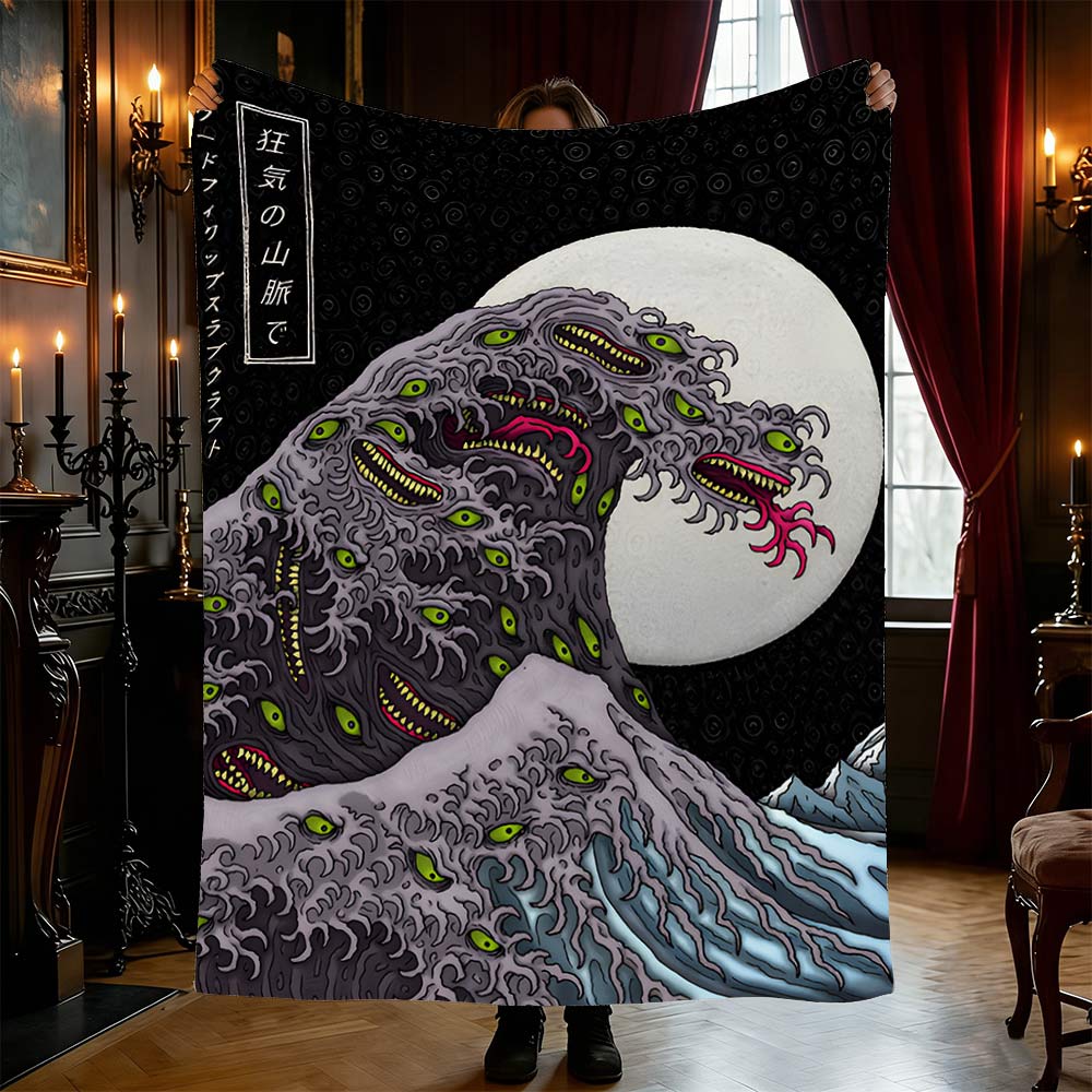 The Great Shoggoth Flannel Blanket