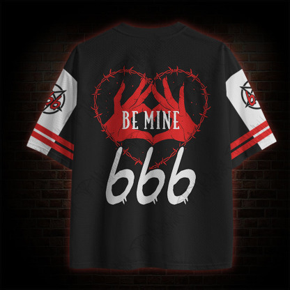 Satan is My Valentine Mesh Jersey