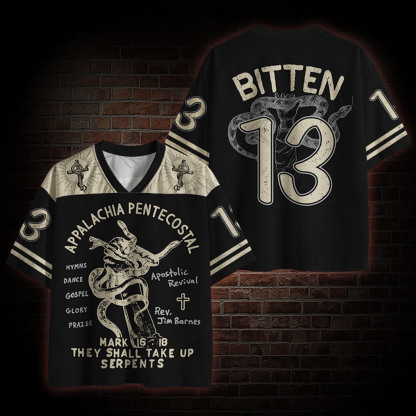 They Shall Take up Serpents Mesh Jersey