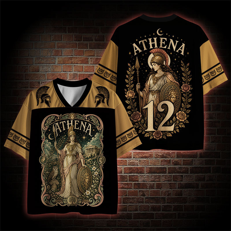 Athena Greek Mythology Mesh Jersey