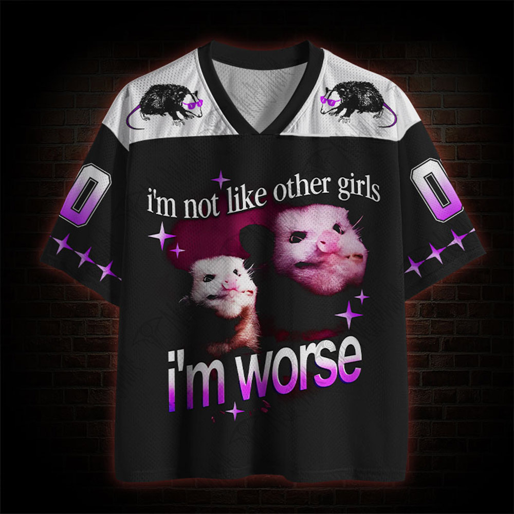 I'm Worse Mesh Jersey