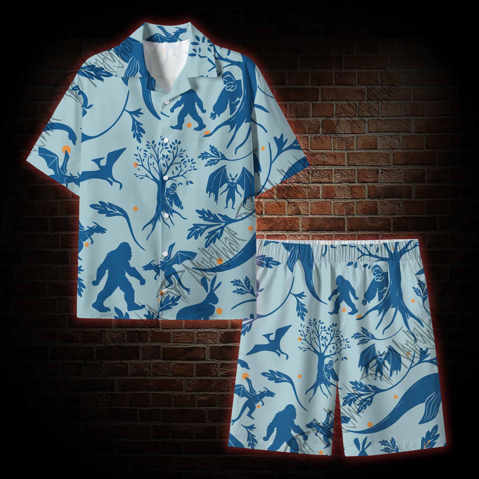 Hide&Seek World Champion League Lightweight Hawaiian Shirt