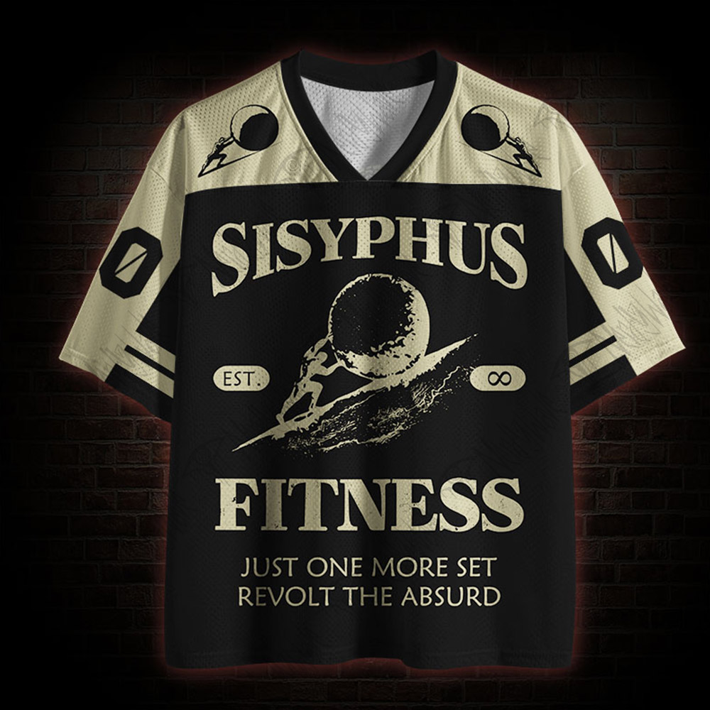 Just One More Set Mesh Jersey