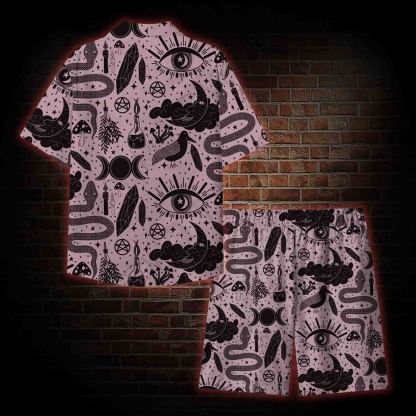  Mystic Whimsy Lightweight Hawaiian Shirt
