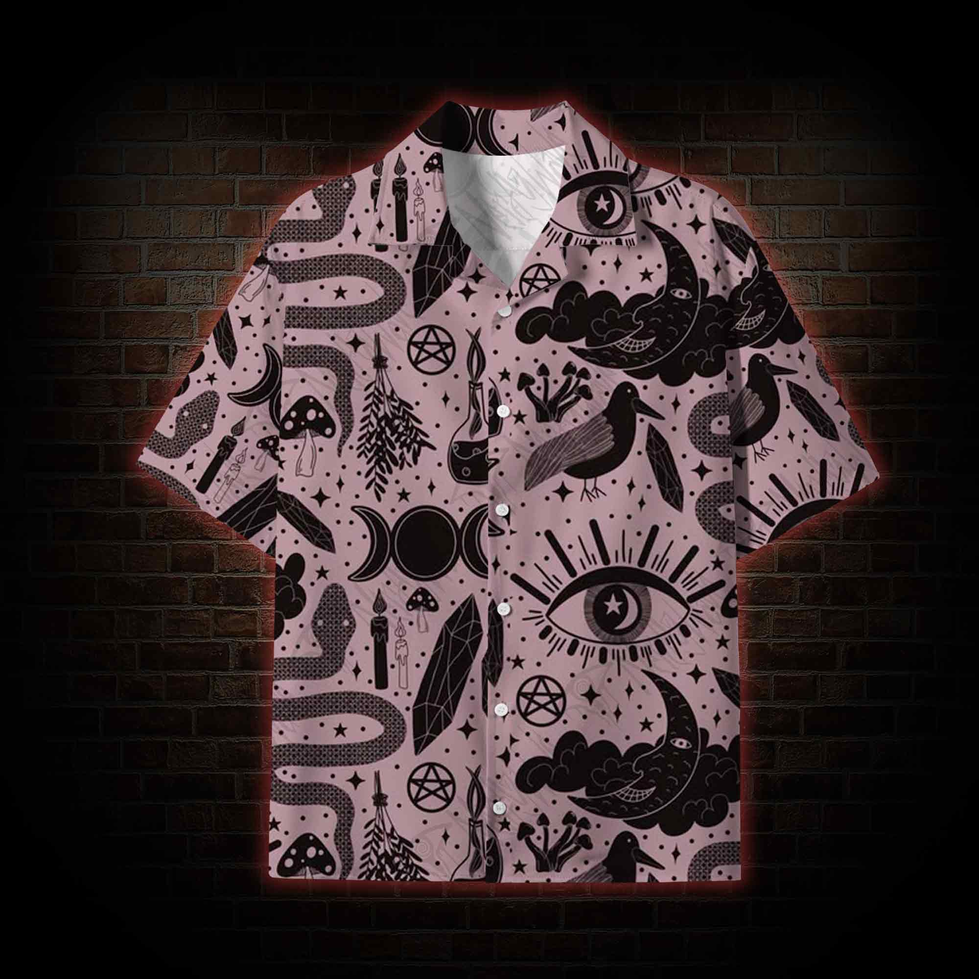 Mystic Whimsy Lightweight Hawaiian Shirt
