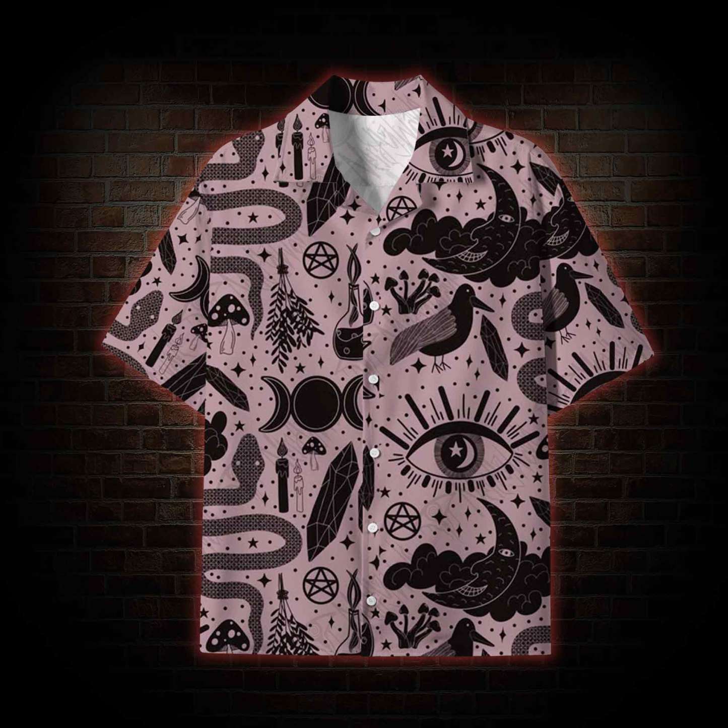  Mystic Whimsy Lightweight Hawaiian Shirt