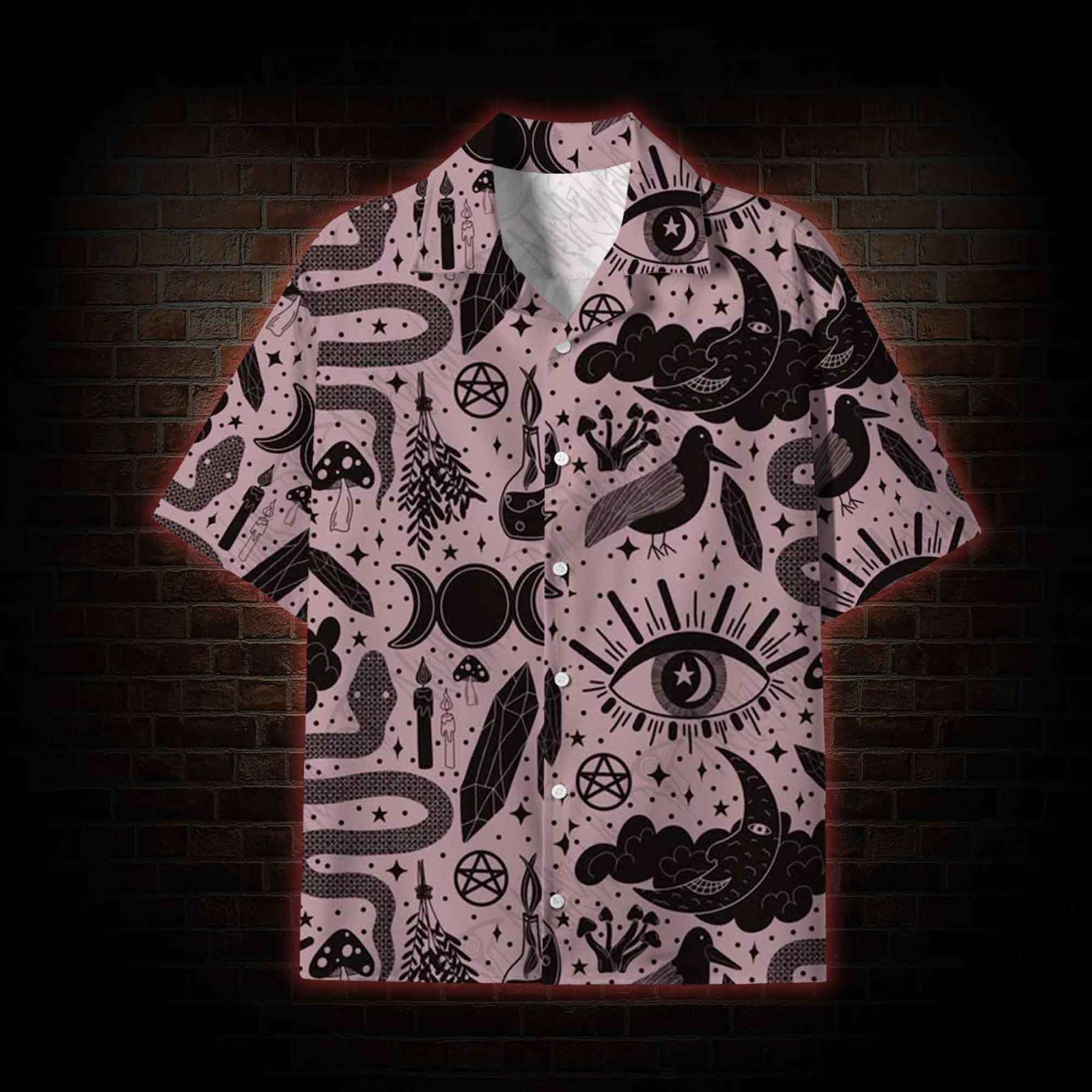  Mystic Whimsy Lightweight Hawaiian Shirt