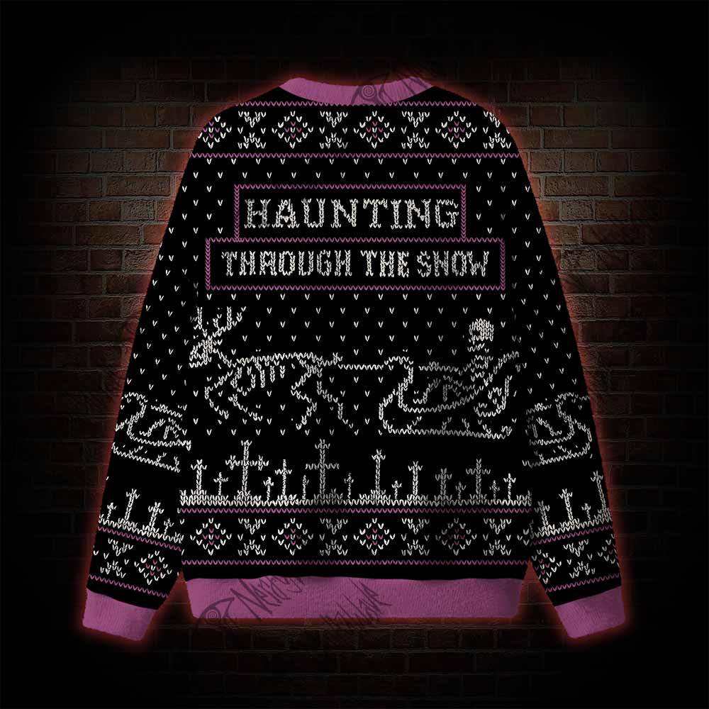 Haunting Through The Snow Ugly Sweatshirts