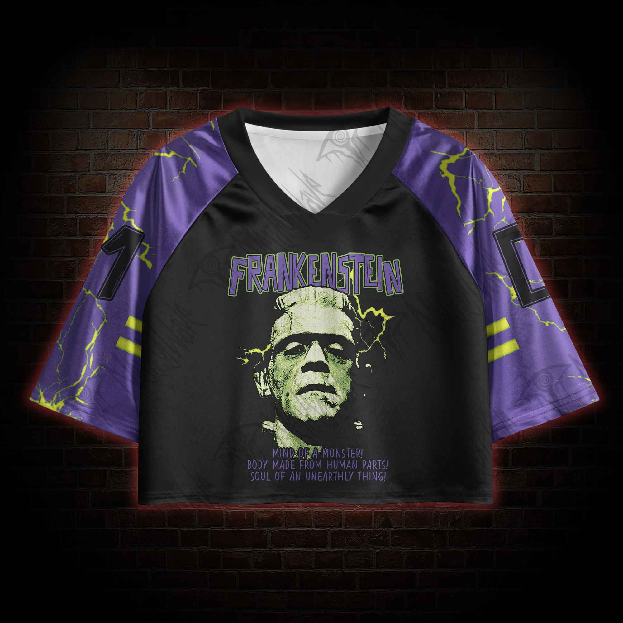 There're Alive! Crop Sports Jersey