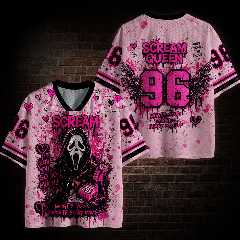 What's Your Favorite Scary Movie Mesh Jersey