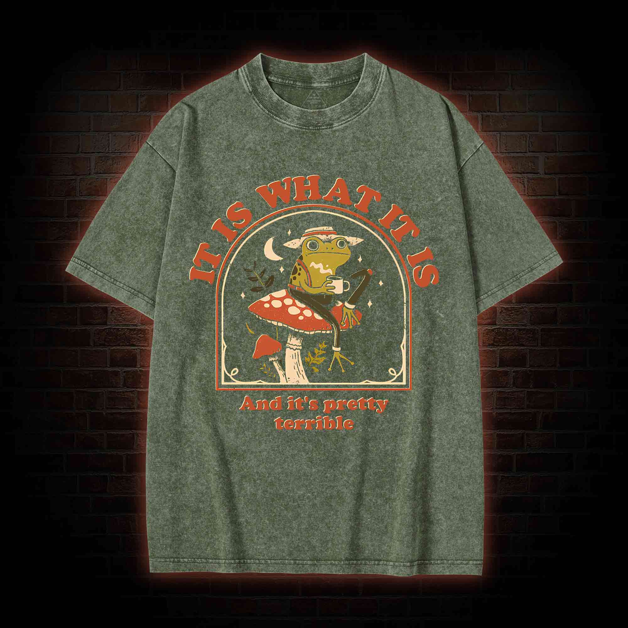 It Is What It Is Washed T-shirt