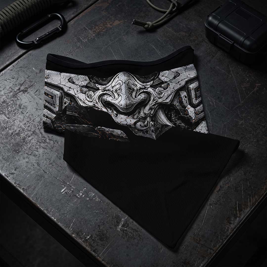 Oni Mask Mesh Neck Gaiter