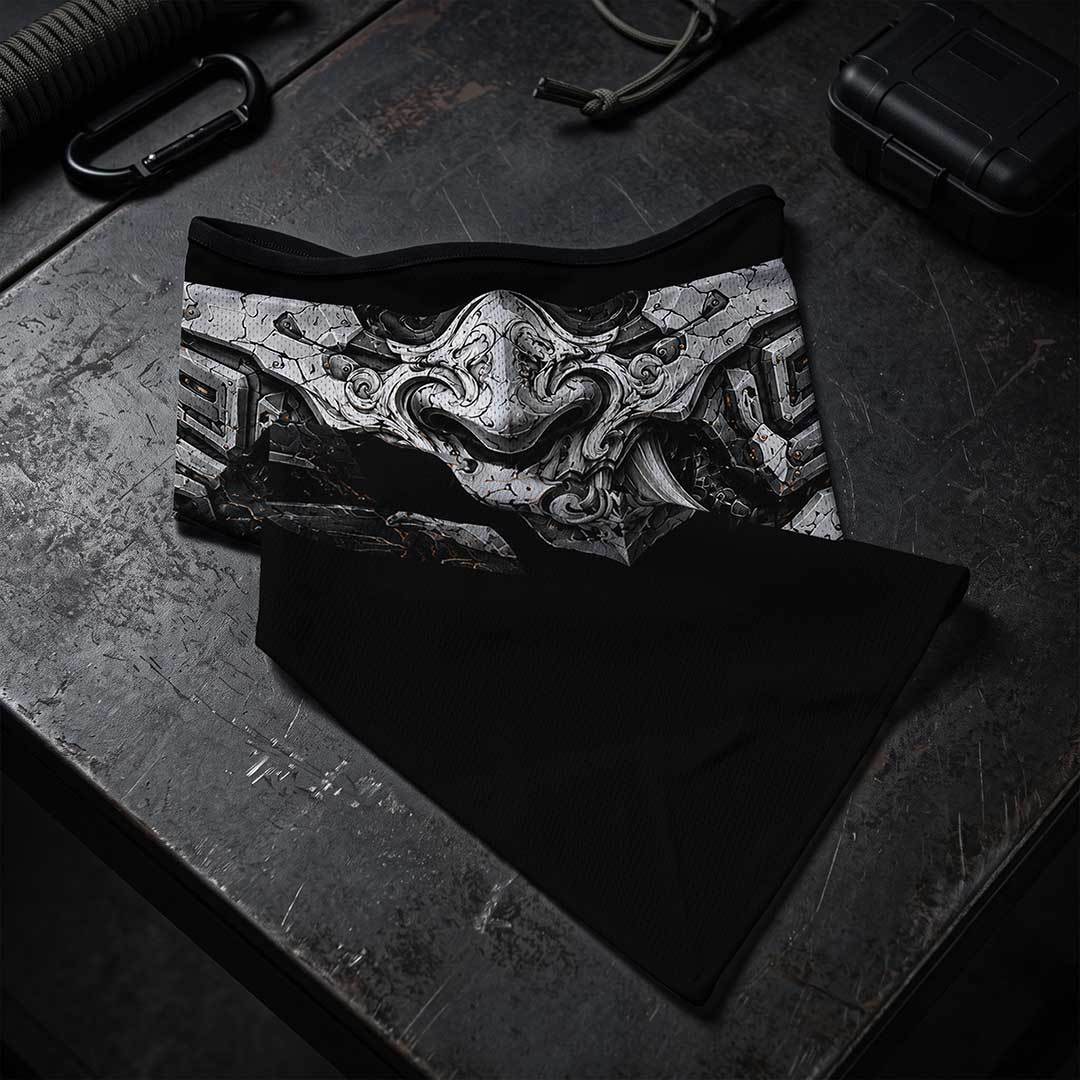 Oni Mask Mesh Neck Gaiter
