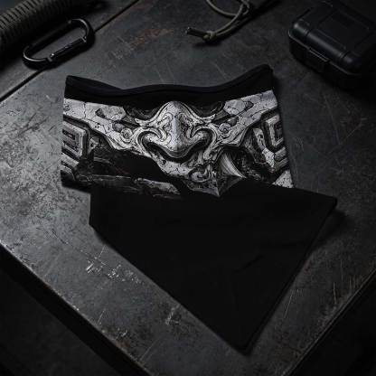 Oni Mask Mesh Neck Gaiter