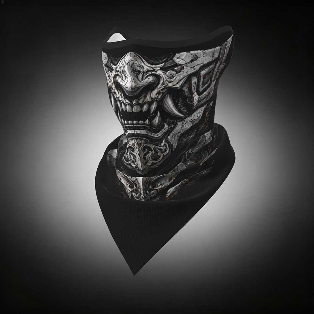 Oni Mask Mesh Neck Gaiter