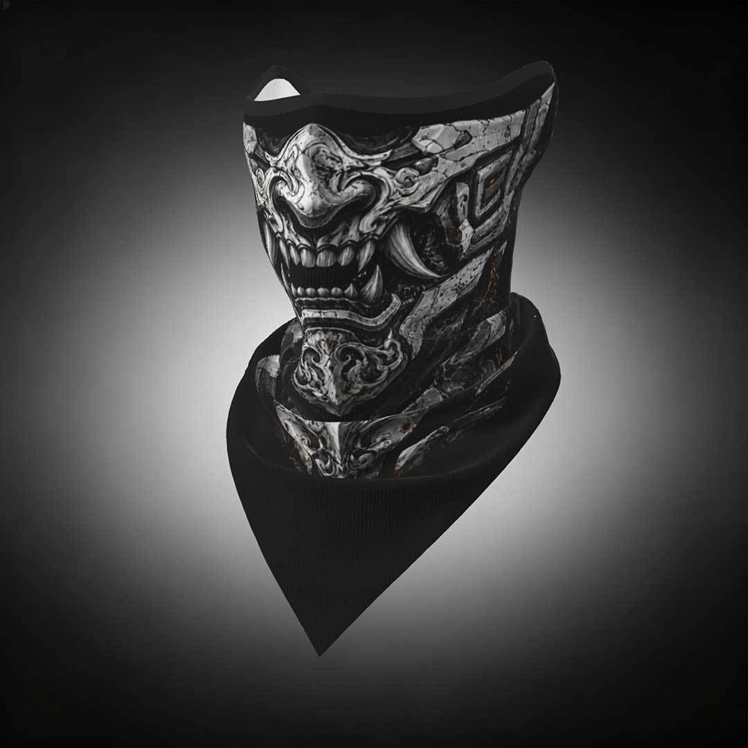 Oni Mask Mesh Neck Gaiter