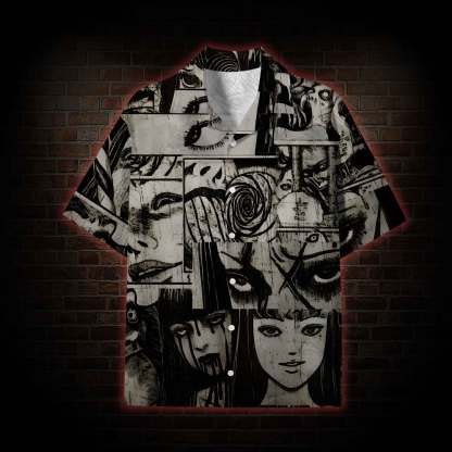 Eyes of Horrors Lightweight Hawaiian Shirt
