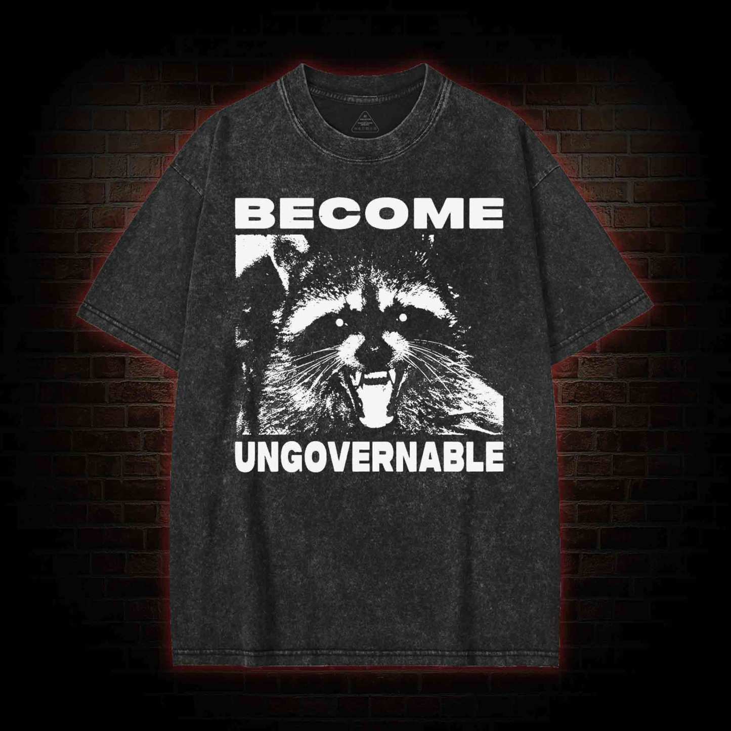 Become Ungovernable Washed T-shirt